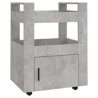Carrello da Cucina 60x45x80 cm legno multistrato