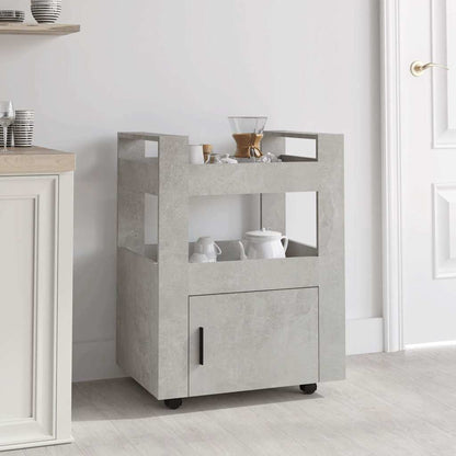 Carrello da Cucina 60x45x80 cm legno multistrato