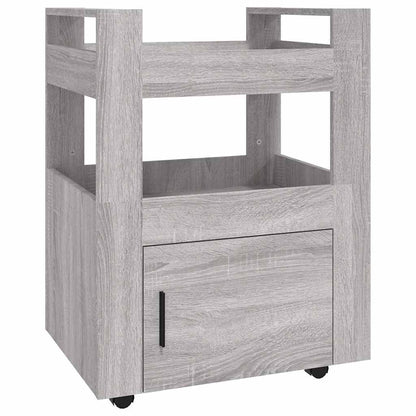 Carrello da Cucina 60x45x80 cm legno multistrato