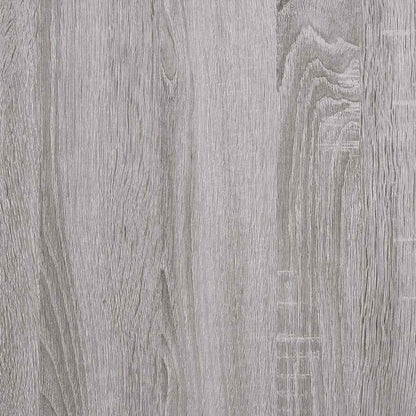 Mobile TV Pensile Grigio Sonoma 80x36x25cm in Legno Multistrato