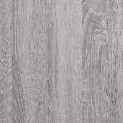 Mobile TV Pensile Grigio Sonoma 80x36x25cm in Legno Multistrato
