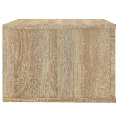 Comodini a Muro 2 pz Rovere Sonoma 50x36x25 cm