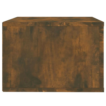 Comodini a Muro 2 pz Rovere Fumo 50x36x25 cm