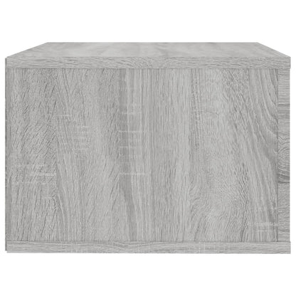 Comodino a Muro Grigio Sonoma 50x36x25 cm - homemem39
