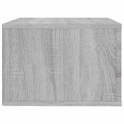 Comodini a Muro 2 pz Grigio Sonoma 50x36x25 cm