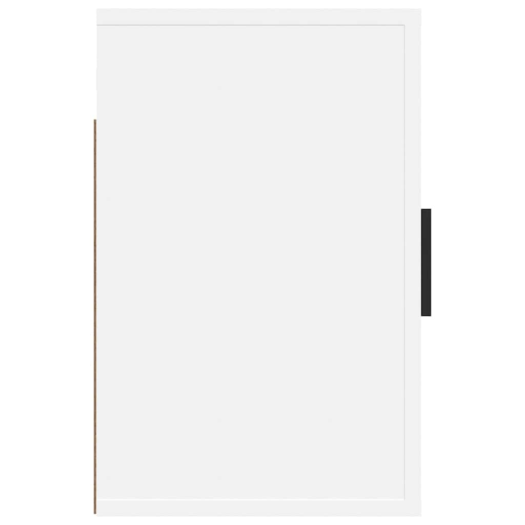 Comodini a Muro 2 pz Bianchi 50x36x47 cm