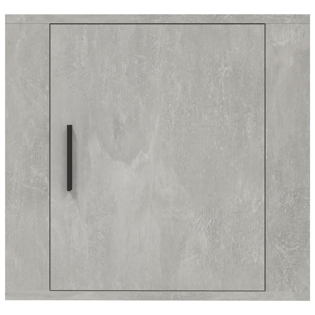 Comodino a Muro Grigio Cemento 50x30x47 cm - homemem39