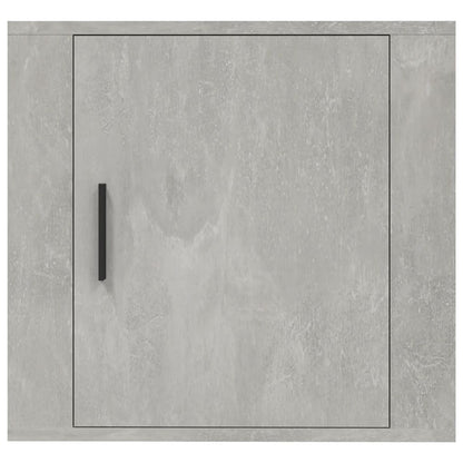 Comodino a Muro Grigio Cemento 50x30x47 cm - homemem39