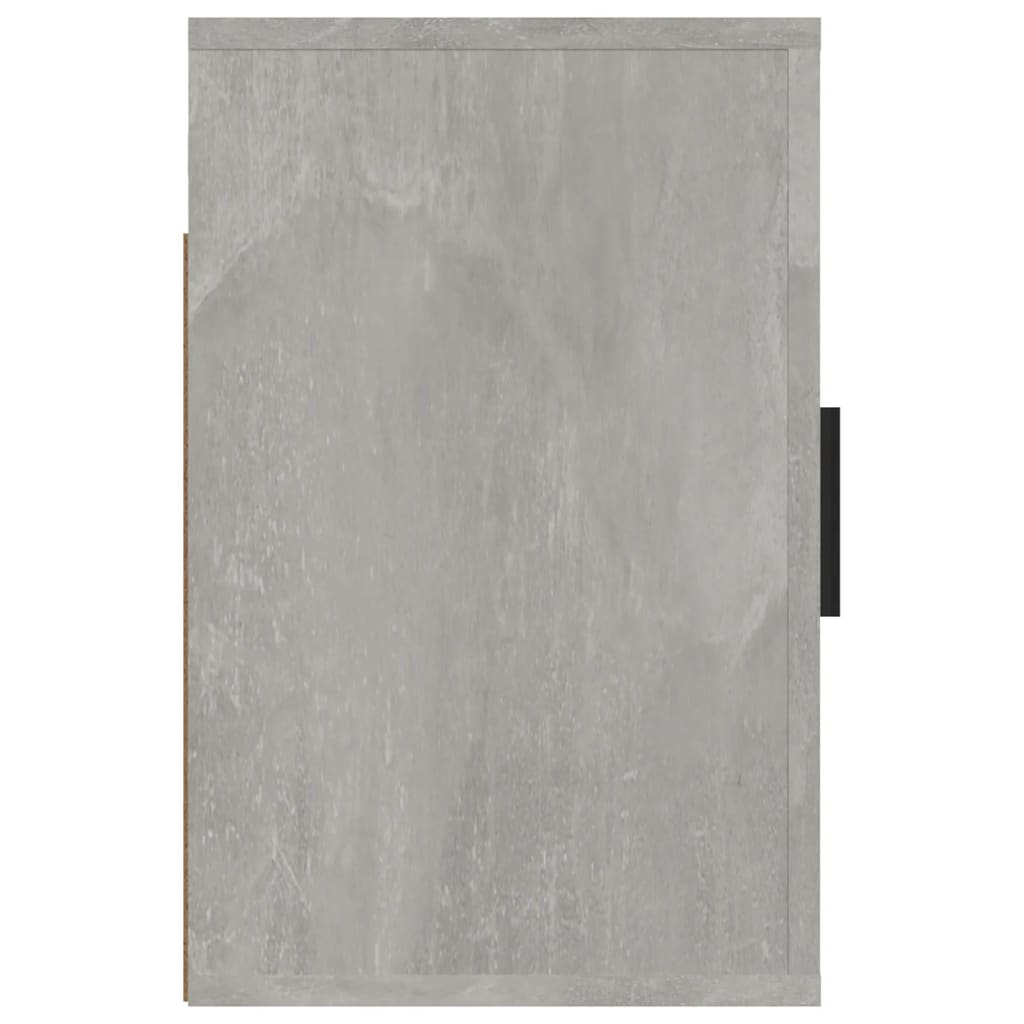 Comodino a Muro Grigio Cemento 50x30x47 cm - homemem39