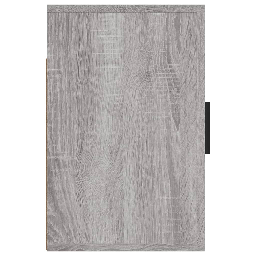 Comodino a Muro Grigio Sonoma 50x30x47 cm - homemem39