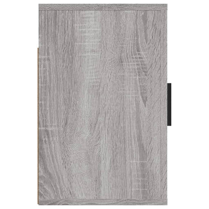 Comodino a Muro Grigio Sonoma 50x30x47 cm - homemem39