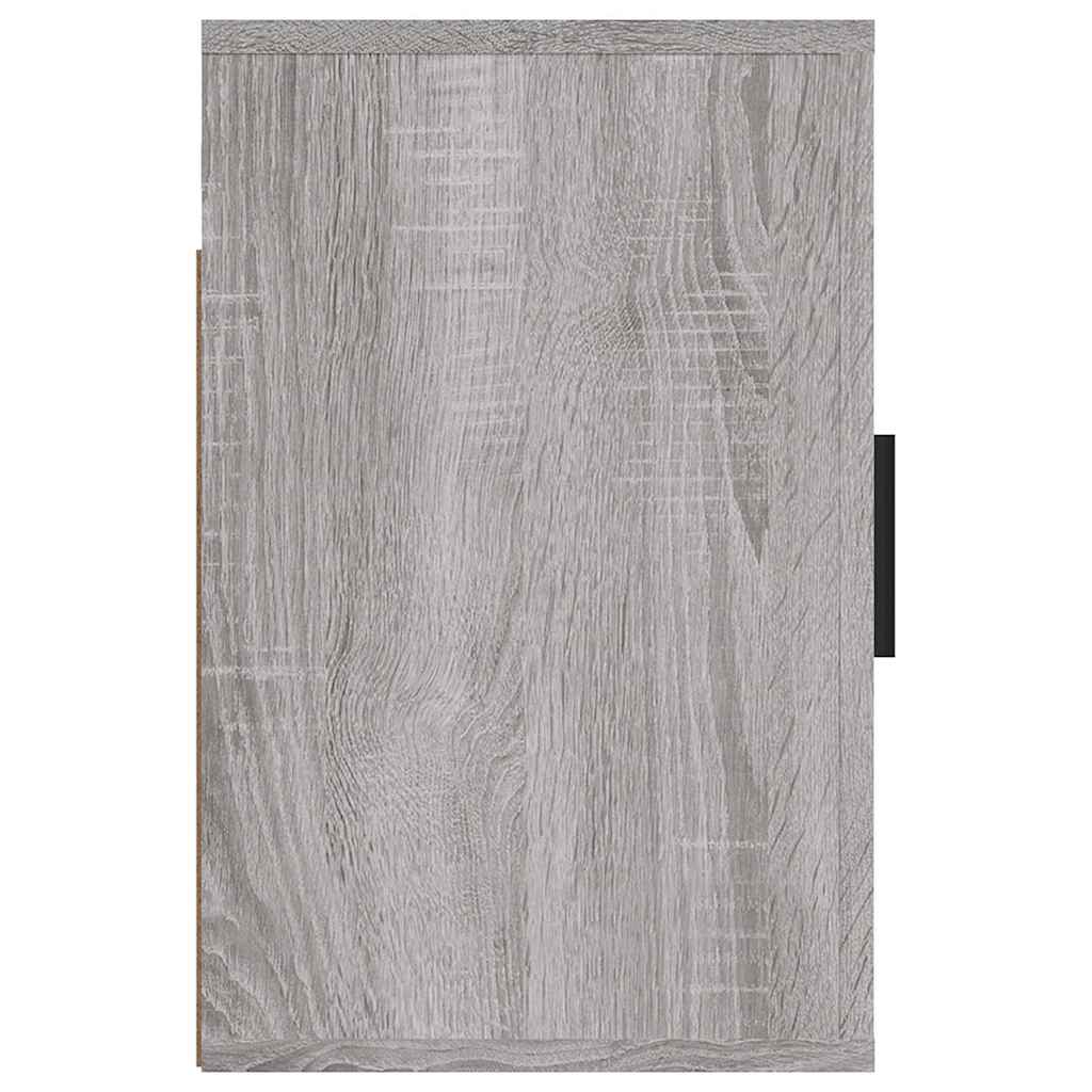 Comodini a Muro 2 pz Grigio Sonoma 50x30x47 cm