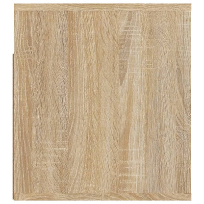 Comodini a Muro 2 pz Rovere Sonoma 50x36x40 cm