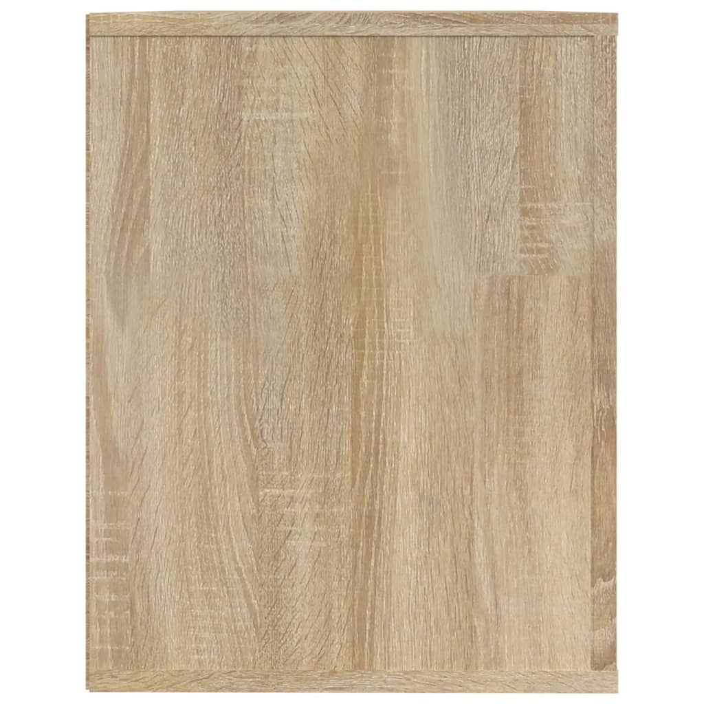Scarpiera Rovere Sonoma 75x35x45 cm in Legno Multistrato - homemem39