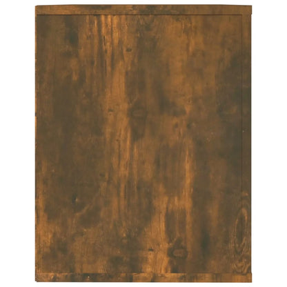 Scarpiera Rovere Fumo 75x35x45 cm in Legno Multistrato - homemem39