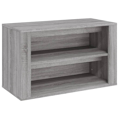 Scarpiera Grigio Sonoma 75x35x45 cm in Legno Multistrato - homemem39