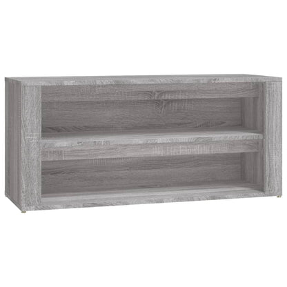 Scarpiera Grigio Sonoma 100x35x45 cm in Legno Multistrato - homemem39