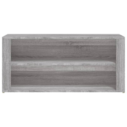 Scarpiera Grigio Sonoma 100x35x45 cm in Legno Multistrato - homemem39
