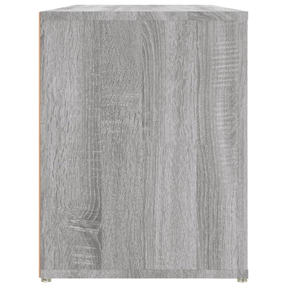 Scarpiera Grigio Sonoma 100x35x45 cm in Legno Multistrato - homemem39