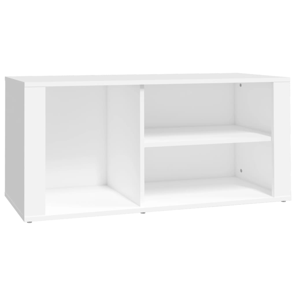 Scarpiera bianco 100x35x45 cm in Legno Multistrato - homemem39