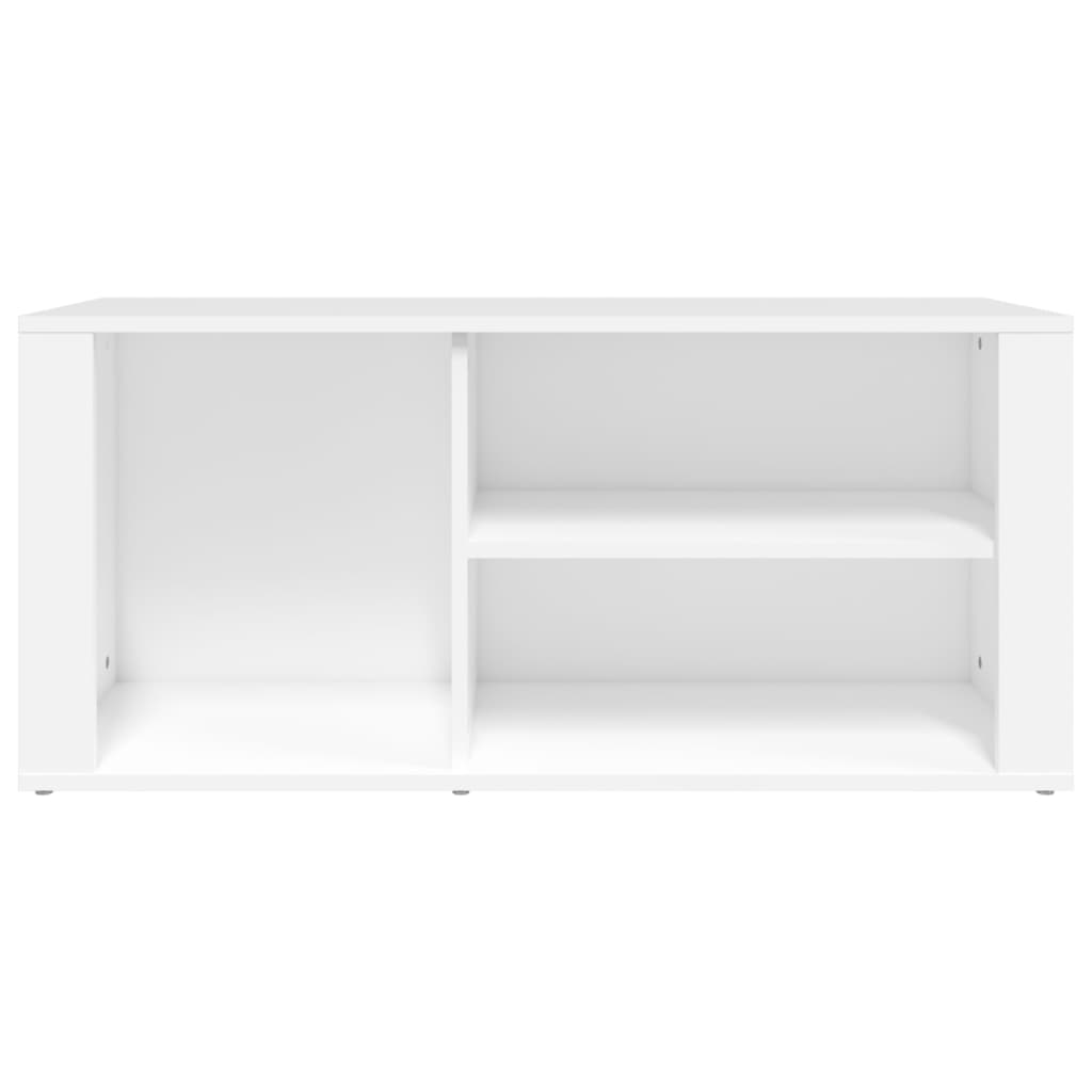 Scarpiera bianco 100x35x45 cm in Legno Multistrato - homemem39