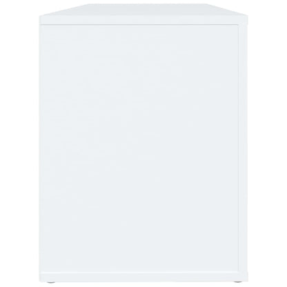 Scarpiera bianco 100x35x45 cm in Legno Multistrato - homemem39