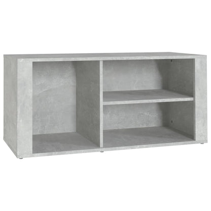 Scarpiera Grigio Cemento 100x35x45 cm in Legno Multistrato - homemem39