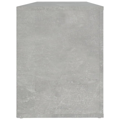 Scarpiera Grigio Cemento 100x35x45 cm in Legno Multistrato - homemem39