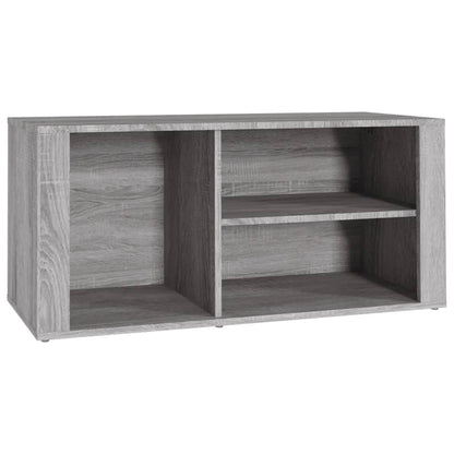 Scarpiera Grigio Sonoma 100x35x45 cm in Legno Multistrato - homemem39