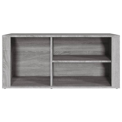 Scarpiera Grigio Sonoma 100x35x45 cm in Legno Multistrato - homemem39