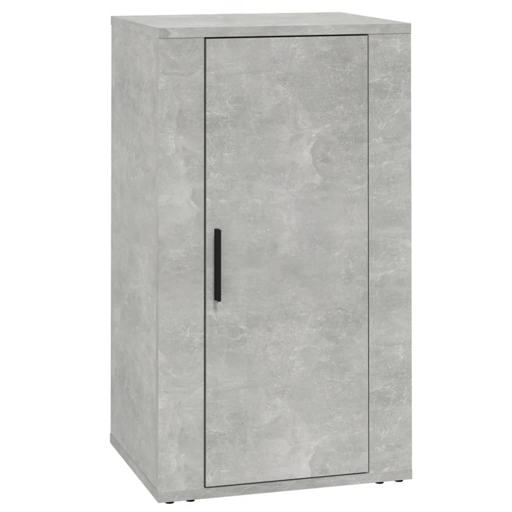 Credenza Grigio Cemento 40x33x70 cm in Legno Multistrato - homemem39