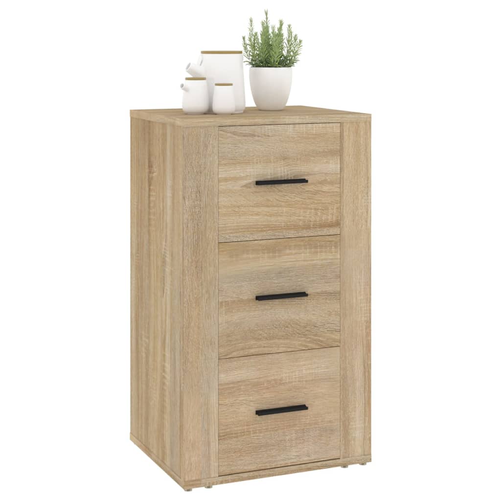 Credenza Rovere Sonoma 40x33x70 cm in Legno Multistrato - homemem39