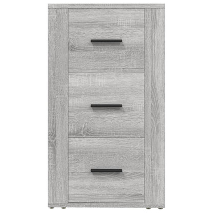 Credenza Grigio Sonoma 40x33x70 cm in Legno Multistrato - homemem39