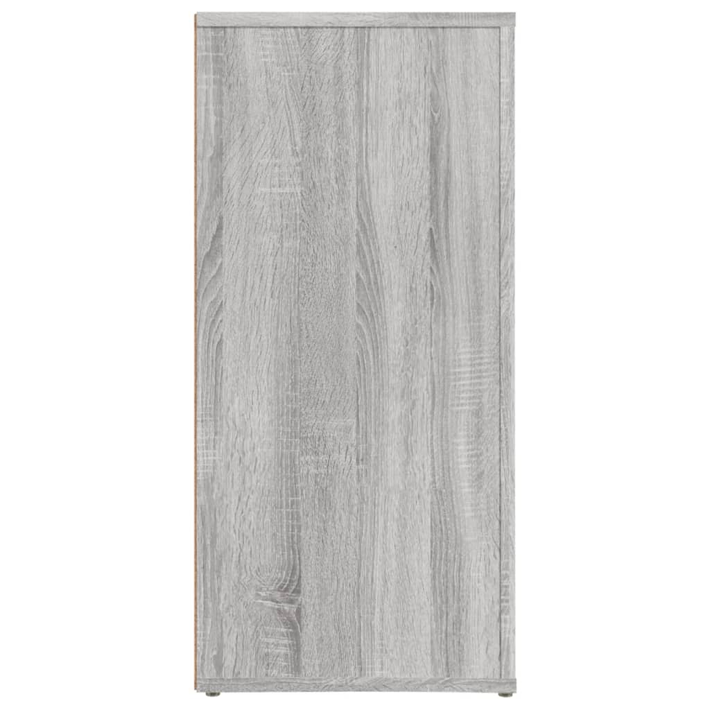 Credenza Grigio Sonoma 40x33x70 cm in Legno Multistrato - homemem39