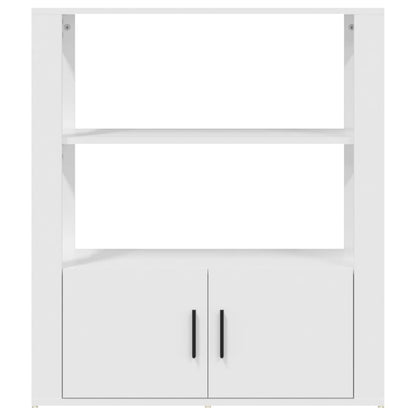 Credenza Bianca 80x30x90 cm in Legno Multistrato - homemem39