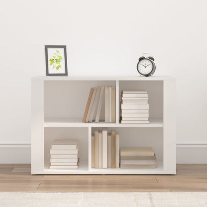 Credenza Bianca 80x30x54 cm in Legno Multistrato