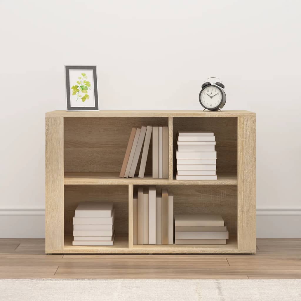 Credenza Rovere Sonoma 80x30x54 cm in Legno Multistrato - homemem39