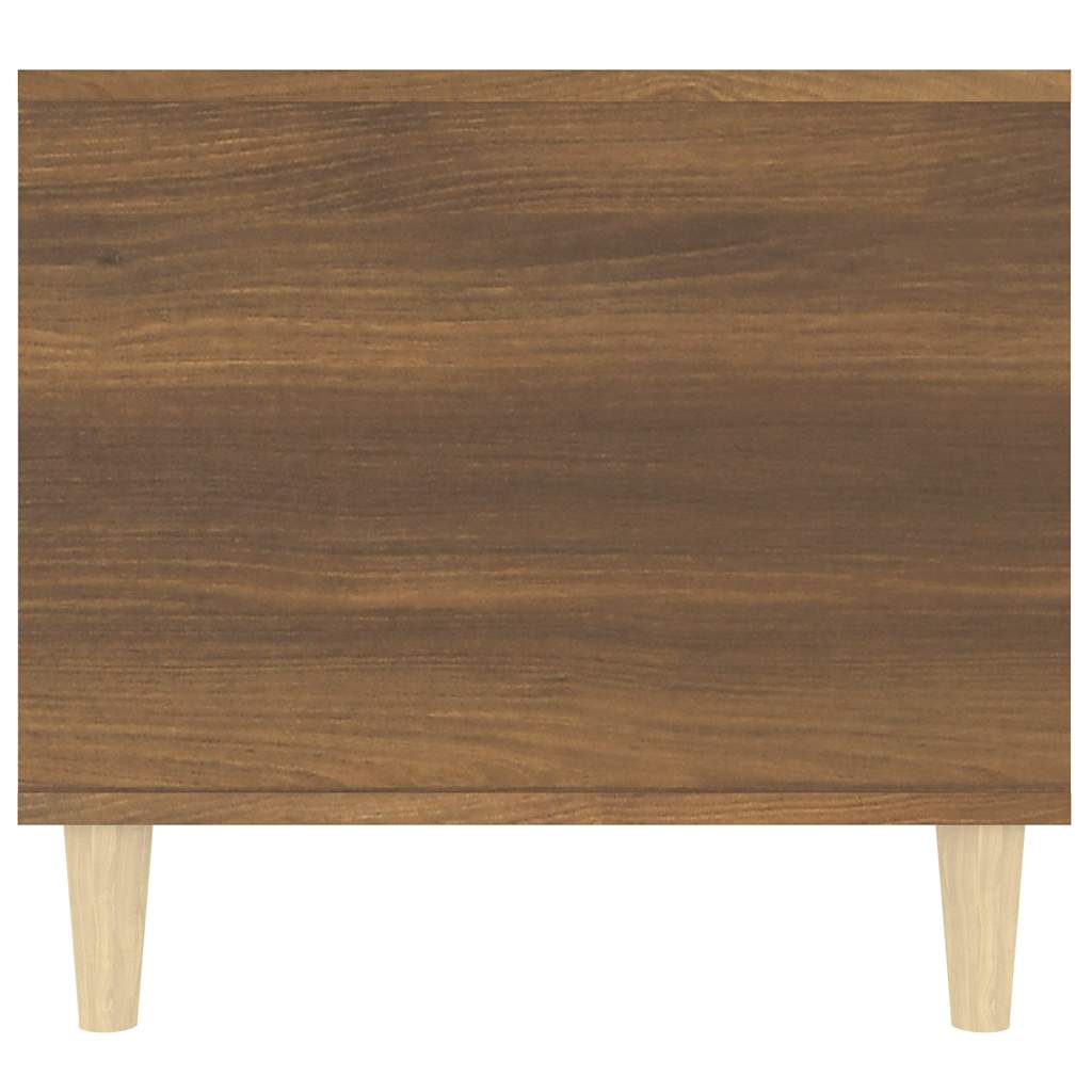 Tavolino Salotto Rovere Marrone 90x49x45 cm Legno Multistrato