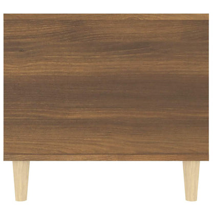 Tavolino Salotto Rovere Marrone 90x49x45 cm Legno Multistrato