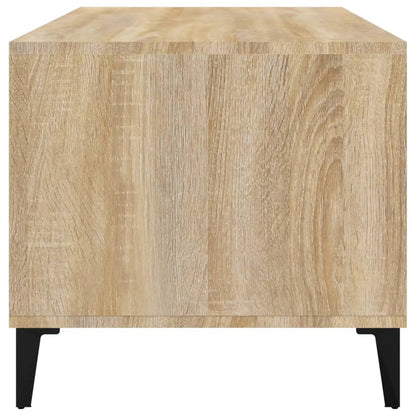 Tavolino da Salotto Rovere Sonoma 90x49x45 cm Legno Multistrato | homemem39