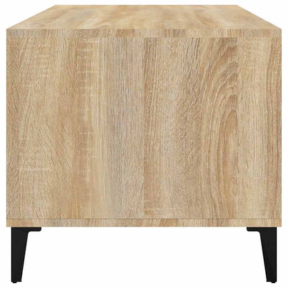 Tavolino da Salotto Rovere Sonoma 90x49x45 cm Legno Multistrato