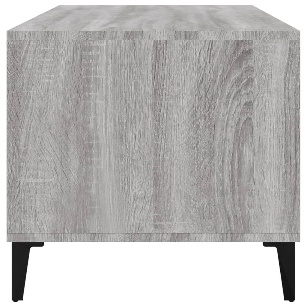Tavolino da Salotto Grigio Sonoma 90x49x45 cm Legno Multistrato | homemem39