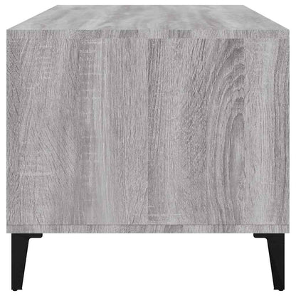 Tavolino da Salotto Grigio Sonoma 90x49x45 cm Legno Multistrato