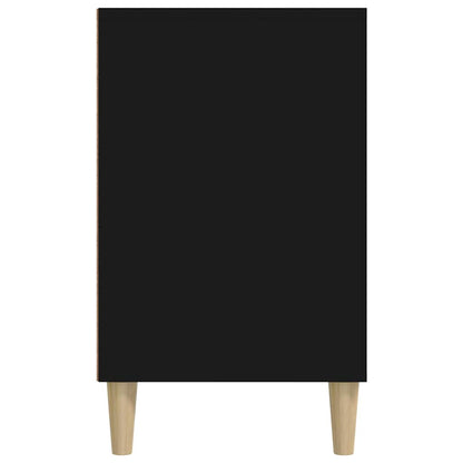 Scarpiera Nera 102x36x60 cm in Legno Multistrato