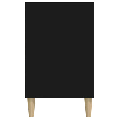 Scarpiera Nera 102x36x60 cm in Legno Multistrato