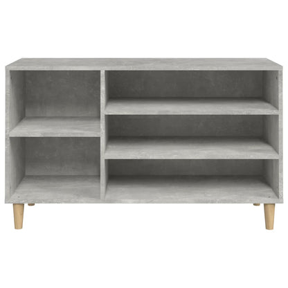 Scarpiera Grigio Cemento 102x36x60 cm in Legno Multistrato - homemem39