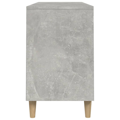 Scarpiera Grigio Cemento 102x36x60 cm in Legno Multistrato - homemem39