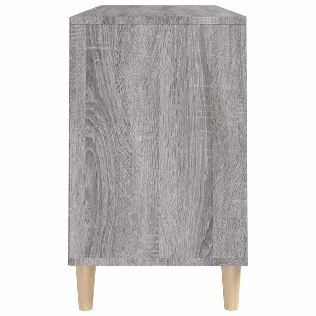 Scarpiera Grigio Sonoma 102x36x60 cm in Legno Multistrato