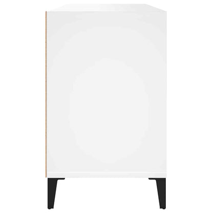 Scarpiera Bianca 102x36x60 cm in Legno Multistrato