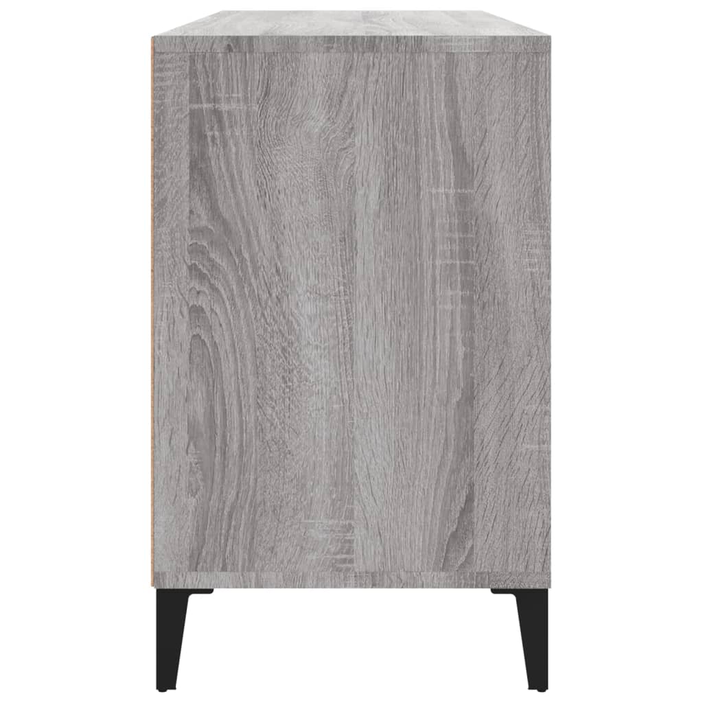 Scarpiera Grigio Sonoma 102x36x60 cm in Legno Multistrato - homemem39